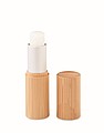 Lip balm in bamboo tube box