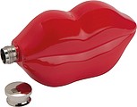 Lip shaped hip flask