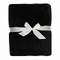 Living and cuddly blanket, black