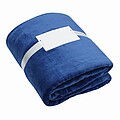 Living and cuddly blanket, blue