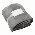 Living and cuddly blanket, grey