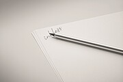 Long lasting recycled aluminium inkless pen