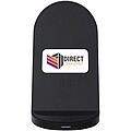 Loop 15W dual coil RCS recycled plastic wireless charging stand