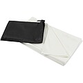 Lucas RPET sport towel 70x140 cm, white