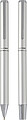 Lucetto recycled aluminium ballpoint and rollerball pen gift set