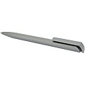 Lucia recycled plastic ballpoint pen (blue ink), grey