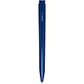Lucia recycled plastic ballpoint pen, blue