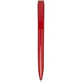 Lucia recycled plastic ballpoint pen, red