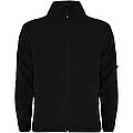 Luciane mens full zip fleece jacket, black