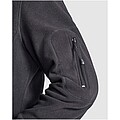 Luciane mens full zip fleece jacket, garnet