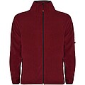 Luciane mens full zip fleece jacket, garnet