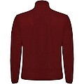 Luciane mens full zip fleece jacket, garnet