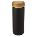 Lumi 300 ml ceramic tumbler with bamboo lid