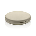 Lumora RCS recycled plastic LED re-chargeable make-up mirror, beige