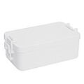 Lunch box, white