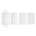 Lunch box, white