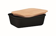 Lunch box with bamboo lid 1L
