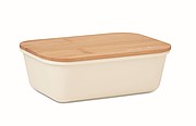 Lunch box with bamboo lid 1L
