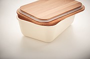 Lunch box with bamboo lid 1L