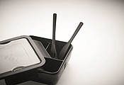Lunch box with cutlery 600ml