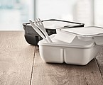 Lunch box with cutlery 600ml