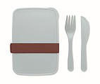 Lunch box with cutlery 700ml
