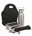 Lunch set in stainless steel