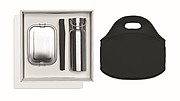 Lunch set in stainless steel