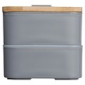 Lunchbox with two compartments