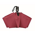 Luxe 21inch windproof umbrella, burgundy