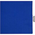 Madras 140 g/m2 GRS recycled cotton gusset tote bag, royal blue