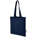 Madras 140 g/m2 GRS recycled cotton tote bag 7L