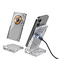 Magcharge 15W magnetic wireless charging stand, transparent