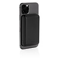 Magnetic 5.000 mAh 5W wireless powerbank, black