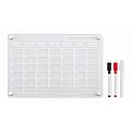 Magnetic acrylic planner, transparent