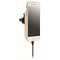 Magnetic bamboo wireless charger