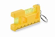 Magnetic level ABS key ring, yellow