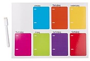 magnetic note board