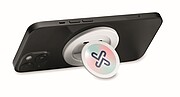 Magnetic phone holder, white