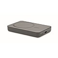 Magnetic wireless charger 18W, stone grey