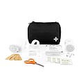 Mail size first aid kit, black