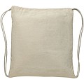 Maine mesh cotton drawstring backpack
