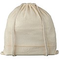 Maine mesh cotton drawstring backpack