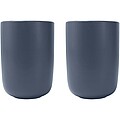 Male 350 ml ceramic cups - set of 2, hale blue