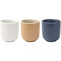 Male 90 ml ceramic espresso cups - set of 2, hale blue