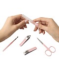 Manicure set, pink