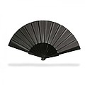Manual hand fan, black