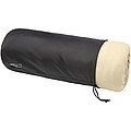 Marigold RPET polar fleece and sherpa blanket