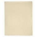 Marigold RPET polar fleece and sherpa blanket