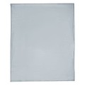 Marigold RPET polar fleece and sherpa blanket